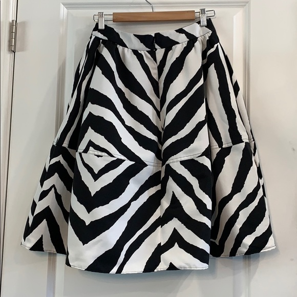 REMOVING ITEM FROM POSH ON APRIL 30 
High waisted Zebra Skirt - Picture 2 of 3